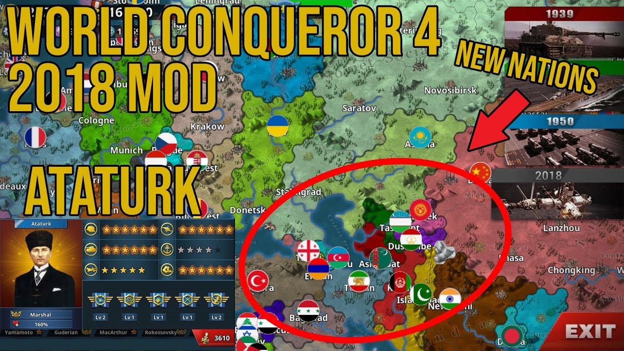 world conqueror 4 unlimited resources mod apk